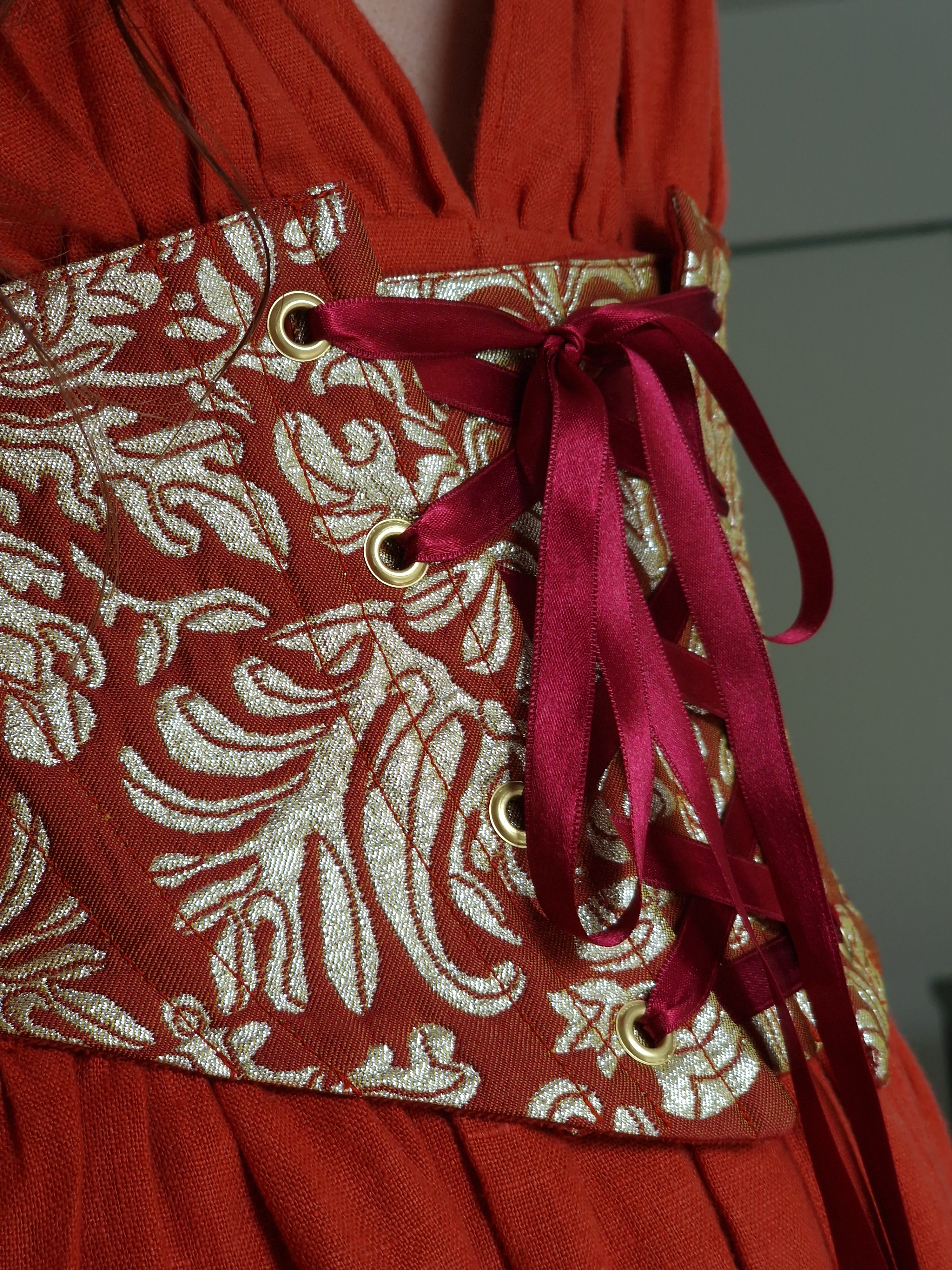 Corset Éclat de Flamme - Réversible