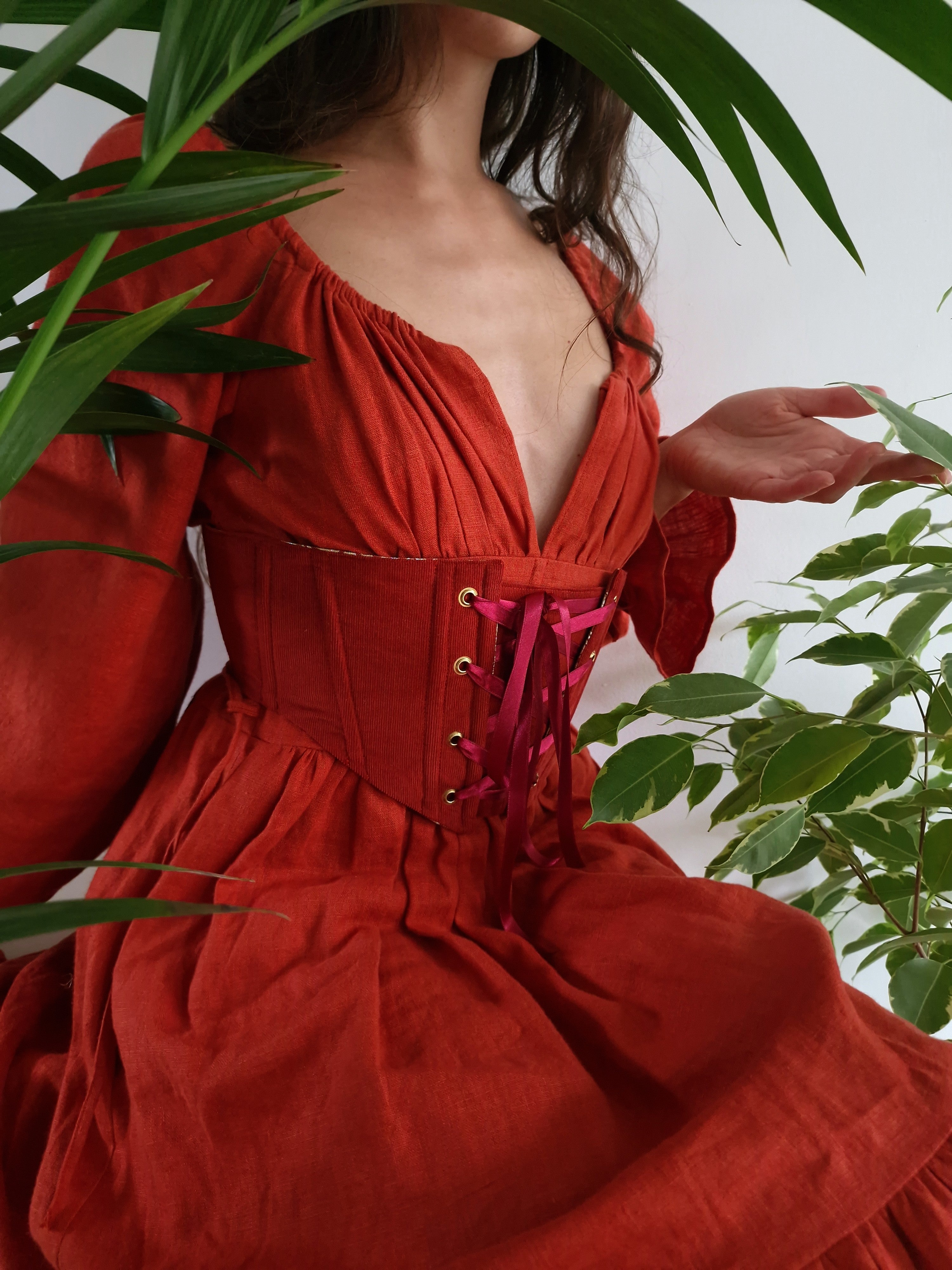 Corset Éclat de Flamme - Réversible