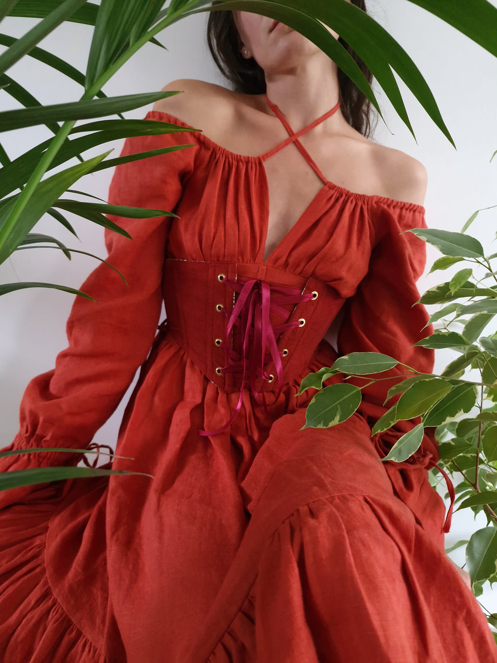 Corset Éclat de Flamme - Réversible