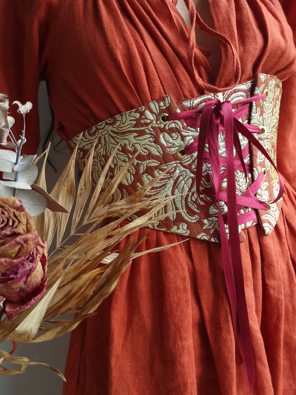 Corset Éclat de Flamme - Réversible