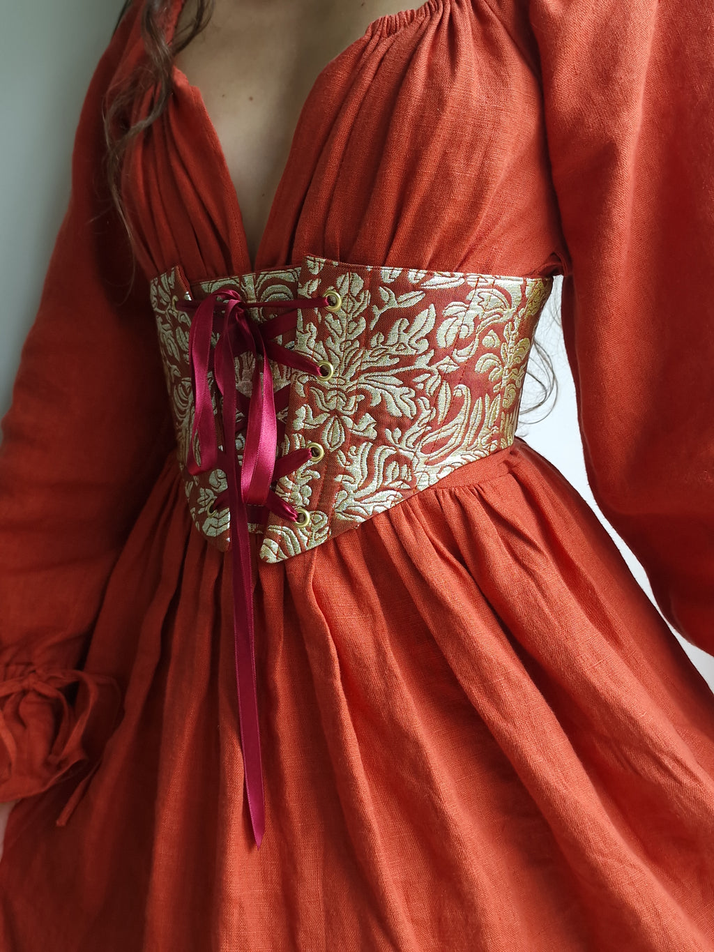 Corset Éclat de Flamme - Réversible