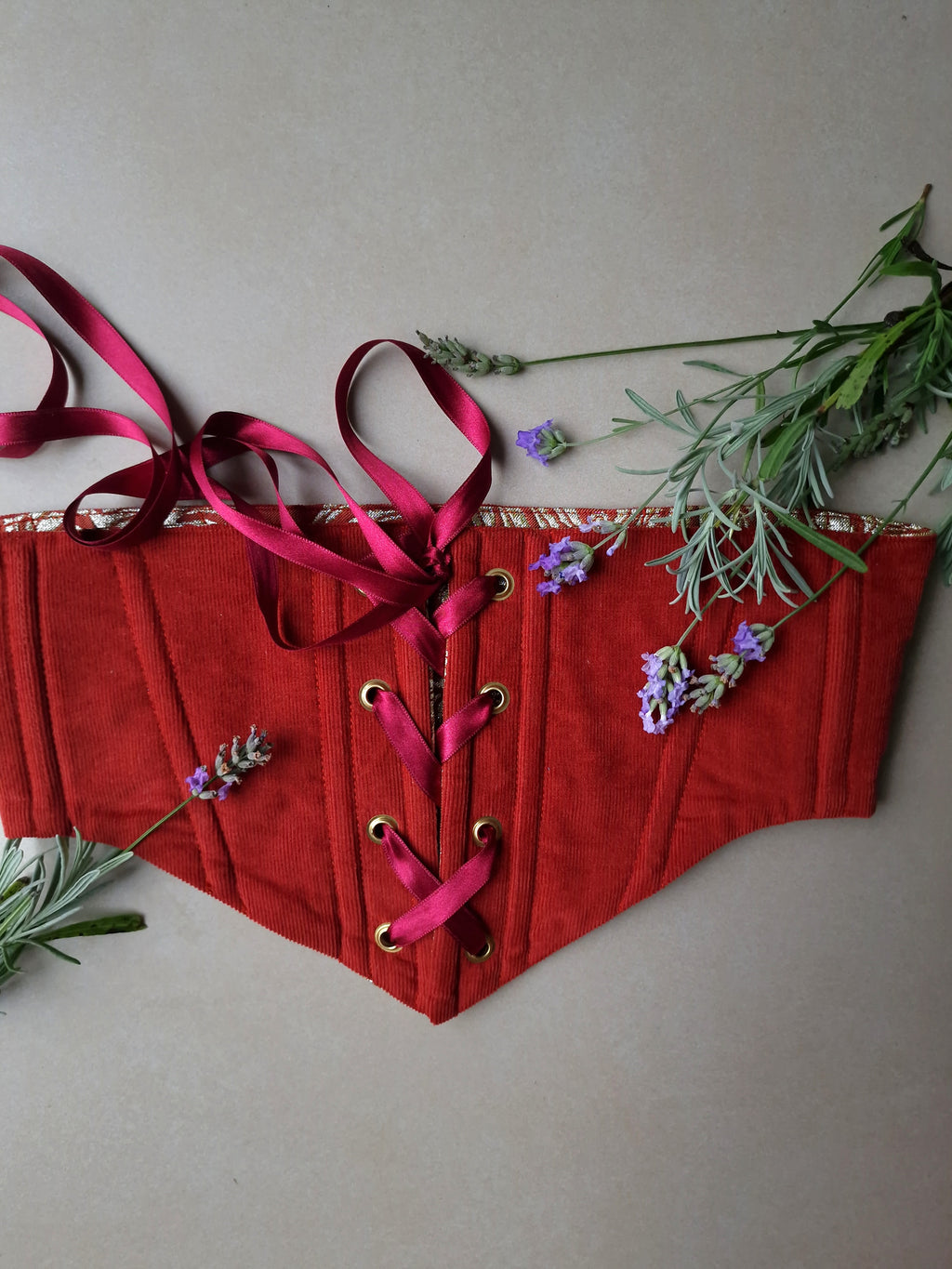 Corset Éclat de Flamme - Réversible