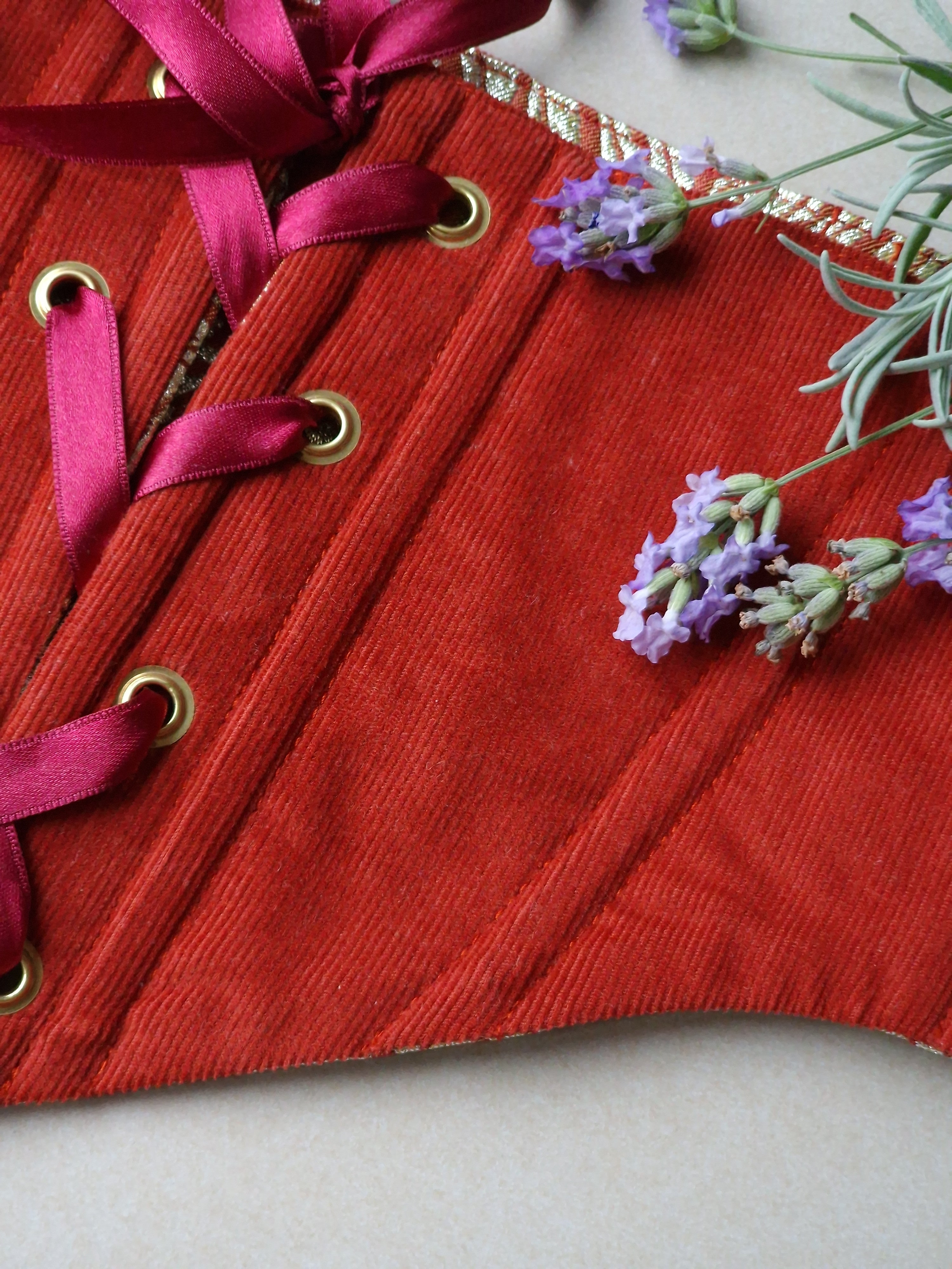 Corset Éclat de Flamme - Réversible